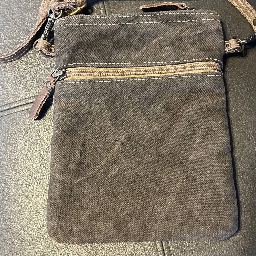 Myra Paisley Fabric Crossbody Bag - Picture 3 of 8
